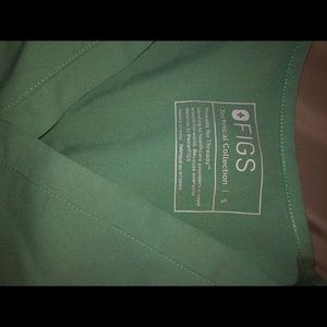 Figs Jade Catarina Scrub Top